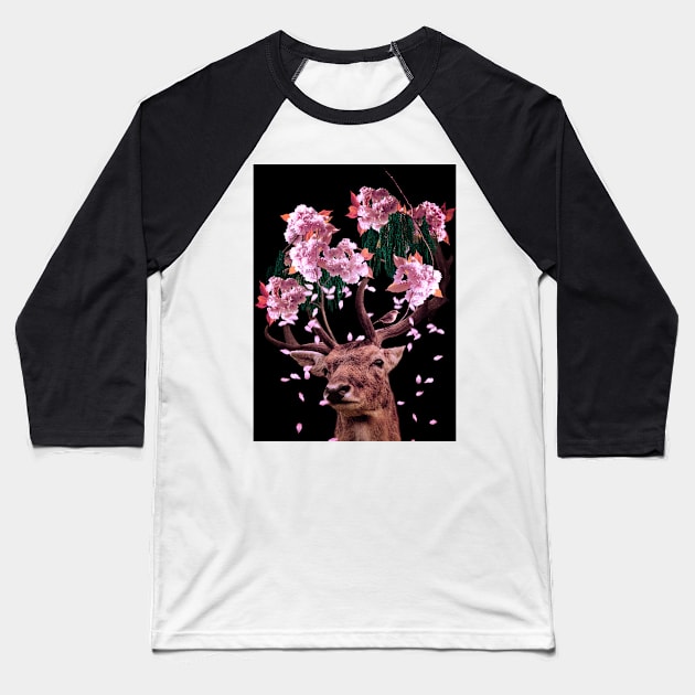 Bloom Baseball T-Shirt by MaxencePierrard